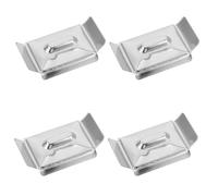 YARNOW 4pcs Stainless Steel Pathology Lab Embedding Base Tray with Bottom Film for Uniform Paraffin Sectioning High Heat Sterilization Resistant Tissue Processing Mold for Histology