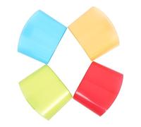 YARNOW 4pcs Tea Bag Holder for Tea Cups with Hook Sl nd Fashionable Pp Material Versatile Design for Hanging on Cup Side Mug Biscuit Storage