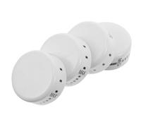 YARNOW 4pcs Universal Replacement Temperature Control Knobs for Freezer and Chest Freezer, White Plastic Fridge Thermostat Switch with Easy Installation for Precise Temperature Adjustment