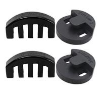 YARNOW 4pcs Violin Mute Set 2 Rubber Five-claw Mutes Practice Violin Accessories Volume Reduction Silent Playing