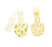 YARNOW 4pcs Washable Parrot Diaper and Flight Suit Patterned Bird Clothing for Parakeets Prevents Leakage and Charming Design for Indoor and Outdoor Use