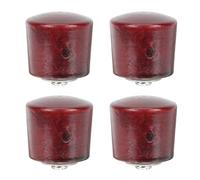 YARNOW 4pcs Wooden Lid Handles Small Lid Knob with Smooth Surface Friction Resistance Brown Replacement Handles Kitchen Use