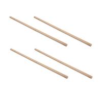 YARNOW 4pcs Wooden Mahjong Pushers American Mahjong Racks Standard Compatible Game Accessories with Smooth Grip and Elegant Design