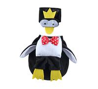 YARNOW 4sets Penguin Dog Cloak Costume for Halloween and Parties Lightweight and Comfortable Pet Cape for Dogs and Cats for Pet Birthdays and Photo Opportunities
