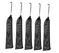 YARNOW 5 Pcs Nylon Mesh Bird Food Pouches Portable Hanging Feeding Bags for Outdoor Birds Lightweight Feeding Tool for Garden and Trees