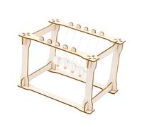 YARNOW 5 Sets Newton's Cradle DIY Assembly Physics Experiment Material Educational Desk Balance Balls Stress Relief Office Desktop Decoration