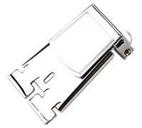 YARNOW 5-string Banjo Tailpiece Metal Triangle Silver Banjo String Accessory Replacement Part Instrument Use