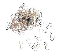 YARNOW 500pcs Small Metal Gourd-shaped Safety Pins 22mm for Securing Fabric and Clothes Tags with Storage Box, for Embroidery and Daily Wear, Versatile Craft Pins for Sewing and Quilting