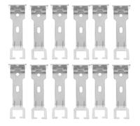 YARNOW 50pcs Aerator Pump Mechanical Bracket, Aquarium Farm Oxygen Pump Fixing Arm for Water Pond Aeration, Aerator Crank Arm Accessories 2x0.6 inch