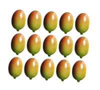 YARNOW 50Pcs Artificial Models Lifelike Simulation Fruit Decor for Kitchen Table Home Party Festival Display Lightweight Decorative Props