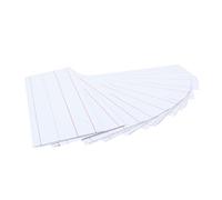 YARNOW 50pcs Blank Alphabet Teaching Cards Strips Dry Erase Sentence Strips for School Use for Learning Sentence Structure Grammar and Punctuation Classrooms Home