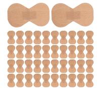 YARNOW 50Pcs Breathable Flexible Stretch Bandages 70X40Mm Large Butterfly Finger and Thumb Joint Dressing Bandages Skin-Friendly Sterile Adhesive for Fingertip and Big Toe Protection