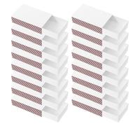 YARNOW 50Pcs Paper Match Container with Striker Blank Pull-Out Match Boxes for Camping Party