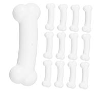 YARNOW 50pcs Realistic Plastic Fake Bones for Halloween Decor Small Hollow Skeleton Props for Haunted House Prank with Detailed Design for Spooky Graveyard and Party Displays