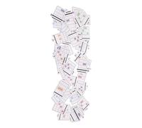 YARNOW 57pcs Beginner Guitar Chord Chart Set Portable Instructional Music Diagram with Easy Guitar Chords Pressing Trainer and Sheets for New