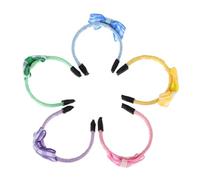 YARNOW 5Pcs Dollhouse Hair Accessories Mini Headbands for Dolls for Creative Play and DIY Crafting Realistic Miniature Crown Headbands for Imaginative Play