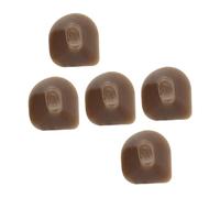 YARNOW 5pcs Flute Button Mute Bricks Colloid Material Easy Installation Musical Instrument Accessories for Flute Performance