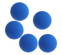 YARNOW 5pcs Mini Squash Ball 6cm Blue Rubber Training Ball for Beginners