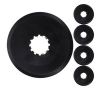 YARNOW 5pcs Mountain Bike Sprocket Guard Cover for Cycling, Black PP