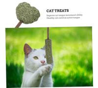 YARNOW 5Pcs Natural Catnip Lollipops Cat Treats for Digestion and Teeth Cleaning Edible Catnip Sticks with Random Styles Chew Snacks to Promote Appetite and Prevent Furniture Biting