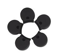 YARNOW 5pcs Rubber Clarinet Thumb Rest Cushions for Sore Thumbs Instrument Accessory Soft Design for Correct Finger Position Compatible Clarinets