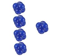 YARNOW 5pcs Silicone Hexagonal Agile Training Ball for Indoor Sports Large Reaction Ball for Hand Eye Coordination Speed Reflex Fitness Equipment for Multi Sport Agility Workouts