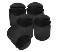 YARNOW 5pcs Trampoline Net Pole Cap Plastic Trampoline Rod Protector Cover Black Pole Topper Caps Provides Protection Prevents Debris Entry
