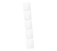 YARNOW 5pcs Transparent Aquarium Tank Multi Function Betta and Goldfish Tank Desktop Decor for Home and Office Durable Rectangular Fish Aquarium with Smooth Surface for Plants and Fish