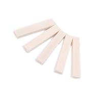 YARNOW 5pcs Vintage Bone Guitar Saddle Replacement for Acoustic Bass Buffalo Material for Guitarists Seeking Enhanced Sound and Stability