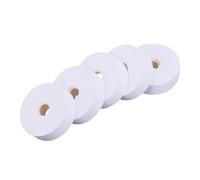 YARNOW 5pcs White Paper Tape for Physics Teaching Equipment, Dotting Timer Paper Strips to Train Analytical and Thinking Skills, for School Physics Lessons