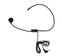 YARNOW 5pcs Wired Headset with High Sensitivity Microphone for Teachers and Tour Guides, Wearable Metal and Plastic Design, for Classroom Presentations and Tours
