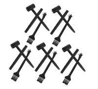 YARNOW 5sets Archaeological Dig Kit Includes Mini Hammer and Brush Dinosaur Digging Tools and Educational Stem Science Kits for Boys and Girls Pretend Play Excavation Tools