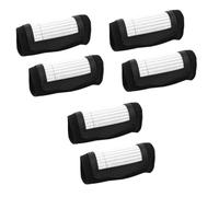 YARNOW 6 pcs Basketball Coaching Board Wristband Heavy Duty Black Sports Playbook Wristbands with Compartments Reusable Tactical Football and Soccer Strategy for Adult Players