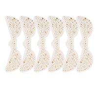 YARNOW 6 Sheets Golden Freckle Stickers for Face Waterproof Temporary Tattoos with Easy Application and Natural Appearance, Skin-friendly Fake Freckles for Party and Everyday Makeup