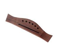 YARNOW 6 Strings String Acoustic Guitar Saddle Bridge Fishtail Design for Folk Guitar Replacement Easy Installation with Vintage Look Sturdy Structure for Enhanced Sound Quality