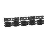 YARNOW 60 pcs Miniature Record Decor for Dollhouse Realistic Phonograph Models Compact Miniature Accessories for Micro Landscape and Desktop Decoration