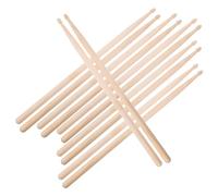 YARNOW 6pairs Drumsticks Drum Sticks for Adults and Boys and Girls Maple Wood Drumming Equipment for Practice and Performance at Home Studio