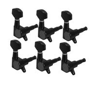 YARNOW 6pcs Acoustic Guitar Tuning Pegs Locking Tuner Buttons Metal String Tuning Plug Accessories