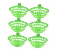 YARNOW 6pcs Artificial Bird Nest Pigeon Nesting Bowl Bird Breeding Nest for Parakeets and Small Parrots