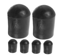 YARNOW 6pcs Cello Tailpiece Rubber Tip Stoppers Nonslip Floor Protectors for Double Bass Endpin for Concerts Practice at Home Replacement Cushion Pads for Beginner Student Instrument