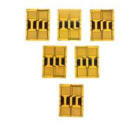 YARNOW 6pcs High Precision Foil Strain Gauge, BF1000-2GB 1000ohm Full Bridge Foil Load Cell Sensor, Industrial Sensing Component for Structural Stress Analysis
