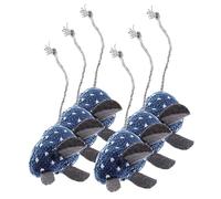 YARNOW 6pcs Interactive Mouse Cat Catnip Soft Kitten for Indoor Cats Engaging Pet Playtime for Relaxation and Fun Activities