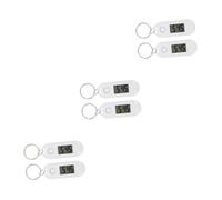 YARNOW 6pcs Keychain Hanging Watch Boys Digital Fob Watch Portable Student Electronic Keyring