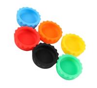 YARNOW 6pcs Miniature Silicone Reptile Food Bowls Shallow Pet Feeding Dishes for Turtles Lizards Reptile Tank Accessories Easy Access Reduced Waste