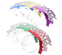 YARNOW 6pcs Paper New Year Party Favor Cosplay Headband Photo Props Creative Classical Lovely Style Practical Hair Decoration for Families and Friends at New Year’s Party