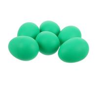 YARNOW 6Pcs Plastic Egg for Early Education Musical Instruments Lightweight Percussion Maracas for Rhythm Learning and Social Interaction Safe and Durable Music