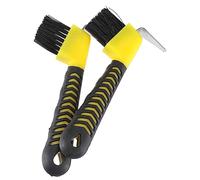 YARNOW 6pcs Professional Horse Hair Brush Horse Hair Shoe Brush High-grade Material Random Color