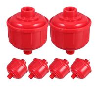 YARNOW 6pcs Spray Gun Compressor Water Filter: Inline Mini Spray Gun Moisture Trap for Pneumatic Tools, with 1/4" Threads, Moisture Trap for Automotive Painting