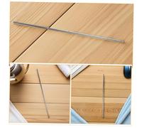 YARNOW 6pcs Table Soccer Rod Replacement with Safety Caps Foosball Poles for Enhanced Precision and Stability Easy Installation Foosball Machine Parts for Adult and Football Tables