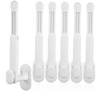YARNOW 6pcs Telescopic Hat Hooks Adjustable Plastic Wall Hangers for Baseball Caps and Clothes Rotatable Multipurpose Scrunchies Organizer with Easy Installation Durable Minimalist Design